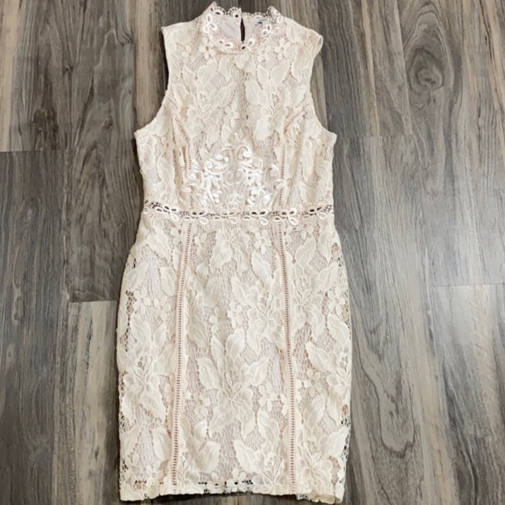 blush charlotte russe bodycon dress